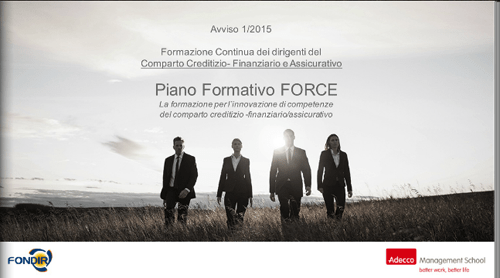 Piano formativo Force